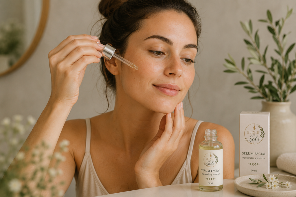 Sérum facial natural Elixir de Seda
